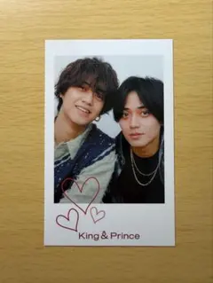 King & Prince チェキ風トレカ