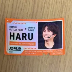 超特急 三井アウトレットコラボ ナイン・レール 限定ステッカー 超特急 ハル