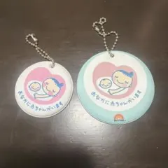 マタニティマーク キーホルダー2点セット　ミニー