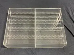 【無印良品】アクリルネックレス・ピアスケース・見開きタイプ　2個