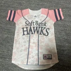 ソフトバンクホークス ユニフォーム 桜柄　90