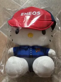 ENEOS スタッフ ハローキティ ぬいぐるみ エネオスキャンペーン当選品