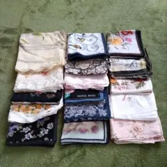 ☆Christian Dior他☆ハンカチ☆ 16枚セット☆