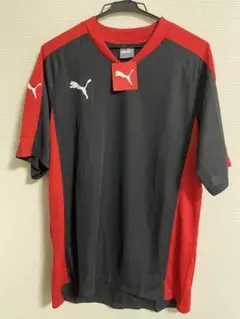 PUMA 半袖ウェア メンズXL 黒/赤