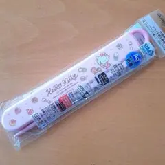 未開封 サンリオ ハローキティ スライド箸&箸箱セット 抗菌食洗機対応