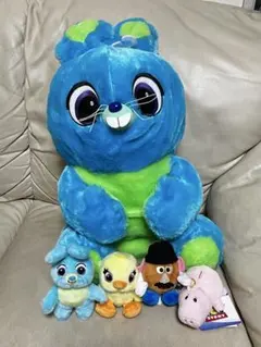 ダッキー＆バニー 、ミスターポテトヘッド、ハム ぬいぐるみまとめ売り