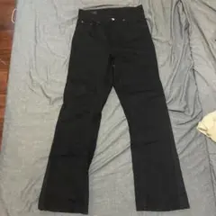 2026年最新】ZARA デニムカラー：ブラック メンズ ブーツカットデニム