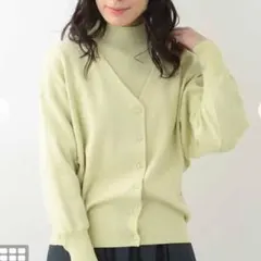 OFUON★ドルマンニットカーディガン