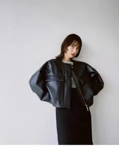 2025年最新】vegan leather short jacketの人気アイテム - メルカリ