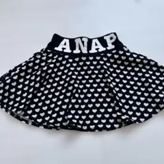 美品　ANAP ハート柄 フレアスカート