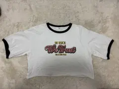 WEGO リンガーTシャツ ホワイト M
