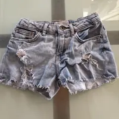 ZARA ダメージデニムショートパンツ サイズ7