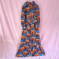 vintage 70年代 ワンピース ヴィンテージ レトロ サイケデリック70s