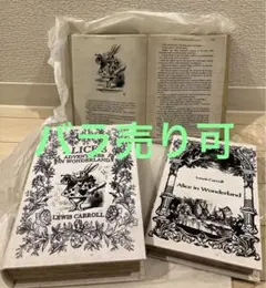サリュ　不思議の国のアリス ブックオフウォールアート　エンプティブックセット