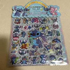 ぷくぷく立体シール スティッチ 大判シール 2シートセット！