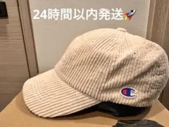 Champion コーデュロイキャップ ベージュ 古着