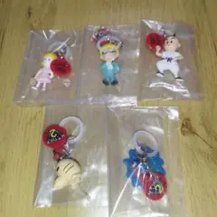 MOTHER2 チャームマスコット ポーラ ジェフ プー どせいさん ゲップー