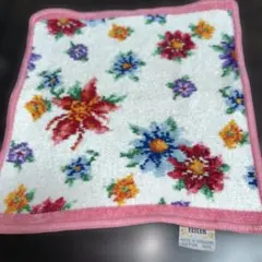 フェイラー　花柄タオルハンカチ