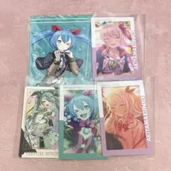 プロセカ 初音ミク まとめ売り 缶バッジ エピカ 箔押し メモステ