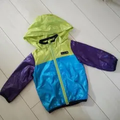 ベビー キッズ アウター パーカー レインウェア 90 男の子 女の子 長袖