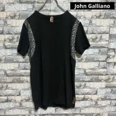 John Galliano ジョンガリアーノ 半袖 Tシャツ カットソー y2k