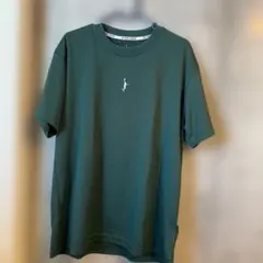 インザペイント　ダークグリーン Tシャツ 小ロゴ刺繍