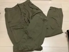 HOLLISTER ホリスター　カーゴパンツ　ミリタリー　無地