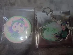 忍たま乱太郎立花仙蔵 缶バッジとキーホルダー セット