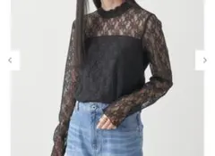 earth music&ecology レースドッキングプルオーバーのサムネイル