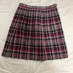 チェックスカート