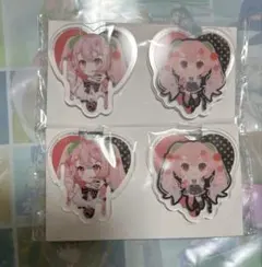 初音ミク タイトーくじ 桜ミク J賞 クリアバッジセット