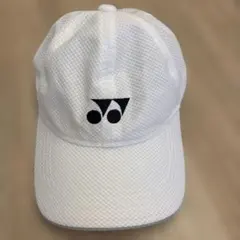 YONEX☆テニスキャップ！ホワイト メッシュ！