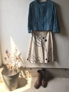 トゥモローランド MACPHEE(マカフィー)ノーカラージャケット38