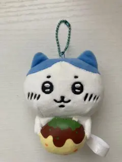 ハチワレ マスコットキーチェーン たこ焼き