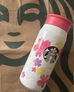 スターバックス　SAKURA2024 ステンレスミニボトル　ホワイト
