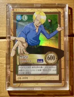 【美品】ワンピースカードダス サンジ エスコート ホログラム加工 美品】ワンピースカードダス サンジ エスコート ホログラム加工 - メルカリ