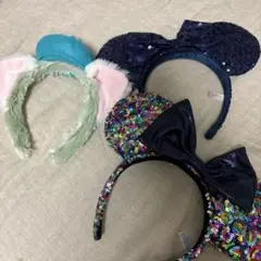 東京ディズニーリゾート カチューシャ 3点セット