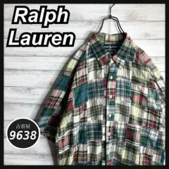 【入手困難!!】ラルフローレン ✈︎半袖シャツ BLAKE パッチワーク