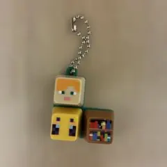 マインクラフト Dキーボードキーホルダー