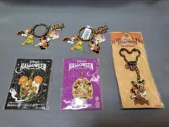 ​【HKDL限定】香港ディズニーランド ハロウィン キーホルダー 6点セット HKDL限定】香港ディズニーランド ハロウィン キーホルダー 6点セット