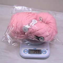 SKI YARN 1301 スキー ウール毛糸 ピンク色 250g　昭和レトロ