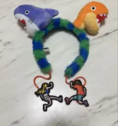 ユニバ USJ サメと恐竜のカチューシャ JAWS