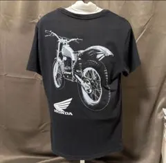 HONDA ホンダ バイクプリント Tシャツ ブラック Sバイク グラフィックのサムネイル