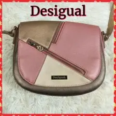 ダンプん様専用【Desigual】デシグアル　ショルダーバッグ　　バイカラー　✨