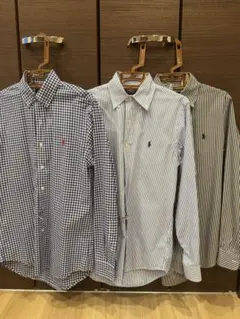 美品！クリーニング済！ラルフローレン　ワイシャツ3枚セット