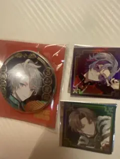 甲斐田晴 ROF-MAO 四神 缶バッジ 不破湊 加賀美ハヤト ステッカーセット