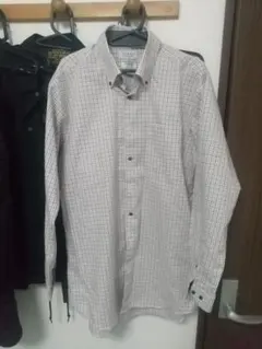 les museノンアイロン シャツ LL