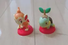 ポケットモンスター 旅立ちの3匹 チョコエッグ ヒコザル ナエトル