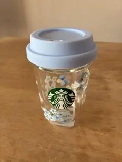 【スターバックス】SAKURA2026 ダブルウォール耐熱グラスカップ355ml