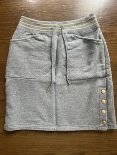TOMMY HILFIGER グレー ミニスカート サイズ2